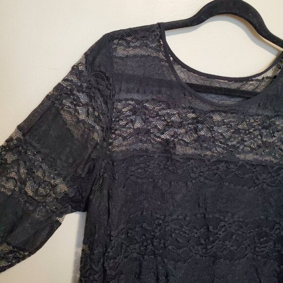 ✨️2/$20 Long Sleeve Lace Blouse - Picture 3 of 5